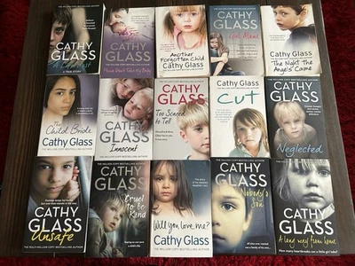 Cathy Glass 15 Paperback Books Bundle Fostering Children True Life Stories - Image 1 of 4