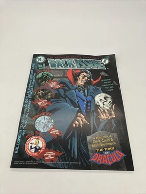 Edición trasera #6 ¡En estado bastante bueno Twomorrows 2004 cubierta de Gene Colan! Drácula Swamp Thing Man-Thing Foto 1 de 4