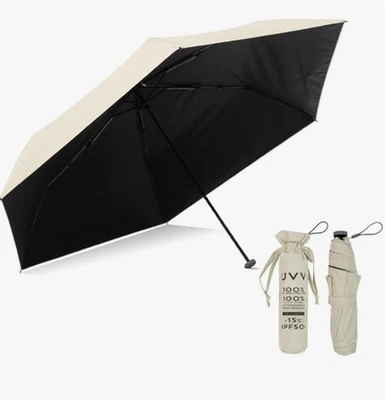 Sombrilla Plegable Protección UV - 100% Bloqueador Solar, UPF50+, Ligera Foto 1 de 2