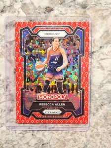 2024 Panini Prizm Monopoly WNBA Rebecca Allen #18 - Signo de interrogación base 19/25 - Imagen 1 de 7