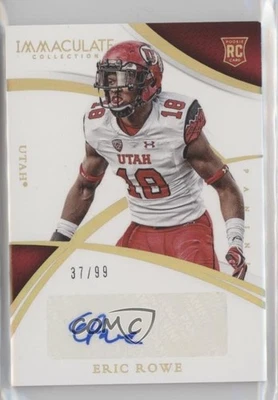 2015 Panini Immaculate Collegiate /99 Eric Rowe #238 Rookie Auto RC - Image 1 of 2