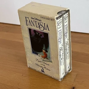 Walt Disney's Fantasia Movie Soundtrack 2 Cassette Tapes Mickey Mouse - Picture 1 of 7