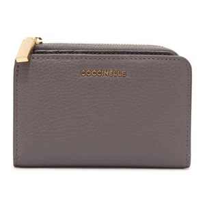 L8050 PORTAFOGLIO DONNA COCCINELLE METALLIC SOFT WOMAN WALLET 13x9CM - Picture 1 of 4
