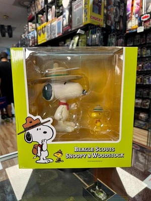 Beagle Scouts Snoopy & Woodstock (Charlie Brown Peanuts, Medicom) SEALED - image 1 of 4