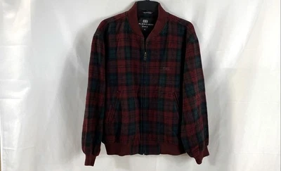 Chaqueta a cuadros roja Balenciaga para hombre talla 4 Foto 1 de 4