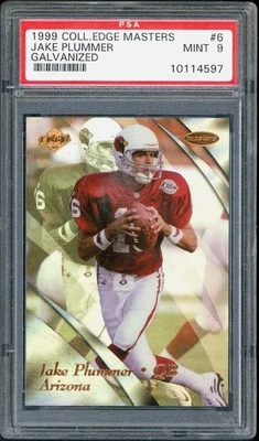 Collector's Edge Masters 1999 - Jake Plummer galvanizado/1000 #6 PSA 9 Foto 1 de 2