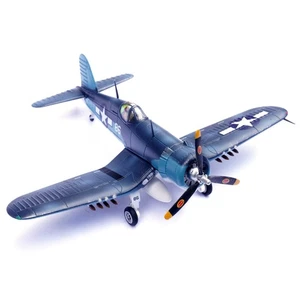 1/72 Scale WWII USMC F4U Corsair Fighter VMF-214 White 86 Model Plane Toy Decor - Foto 1 di 15
