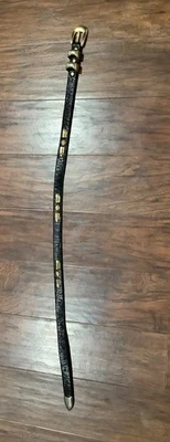 BB SIMON CINTURÓN DE CUERO NEGRO ajustado - Foto 1 de 4