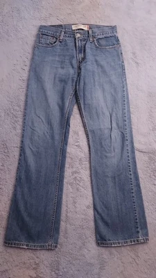 Levis 527 牛仔裤男式 30x32 靴型复古牛仔西部浅水洗牛仔布 — 第 1/4 张图片