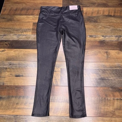 Leggings Serra de cuero sintético para mujer grandes negros elásticos nuevos  Foto 1 de 4