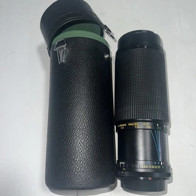 SOLIGOR ZOOM + MACRO 80 - 300MM F/ 5.6 MC C/D AUTO CAMERA LENS - Image 1 of 4