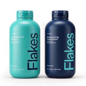 Flakes Anti Dandruff Shampoo and Conditioner Set | Dry, Flaky,  Itchy Scalp S... - Picture 1 of 6