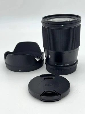 Used Sigma 16mm F/1.4 DC DN Contemporary Lens - L-Mount SN: 55029639 - image 1 of 4
