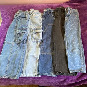 old navy lot of 5 jeans girls size 10 - Picture 1 of 13