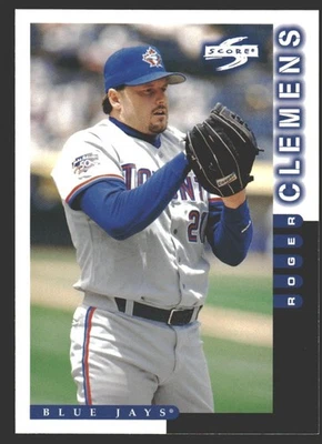 Roger Clemens #49 1998 Score Toronto Blue Jays - Image 1 of 2