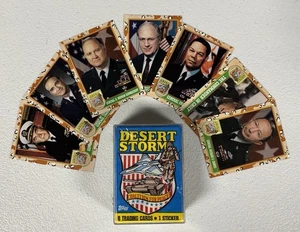1991 Topps Dessert Storm Complete 88 Card Set No Stickers - Bild 1 von 4
