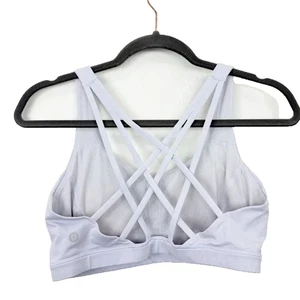 Lululemon Free To Be Serene BH Größe 8 Farbe Lavendelgrau Damen - Bild 1 von 6
