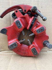 Ridgid 815 Quick Opening 1/8 -2" Pipe & 1/4 - 2" Bolt Die Head W/ 1/2-3/4” SS - Picture 1 of 6