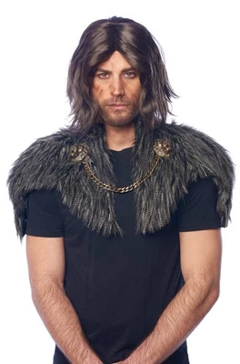 Capelet de piel sintética unisex medieval inspirado en Juego de Tronos Foto 1 de 2