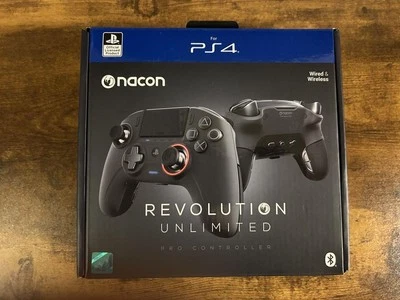 PC/PS4/PS5 Wired Nacon Revolution Unlimited Pro Controller Gaming ,Used pre-owne - Image 1 of 4