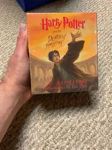 New! Harry Potter and The Deathly Hallows Unabridged 17 CDs J.K. Rowling Sealed - Picture 1 of 6