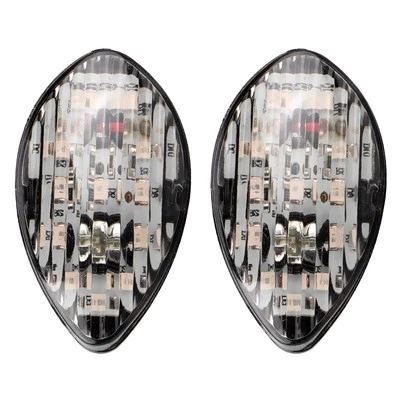 Motorcycle LED Turn Signal Light Blinker For Honda CBR600RR CBR1000RR CBR900RR - Image 1 of 4