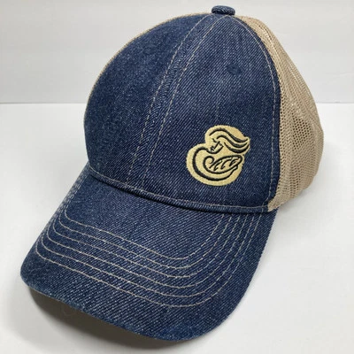 Panera Bread Hat Cap Adult Adjustable Denim Mesh Employee Uniform Restaurant - Image 1 of 4
