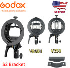 US GODOX S2 Speedlite Bracket,S-Type Bracket Updated Version Bowens Mount Holder