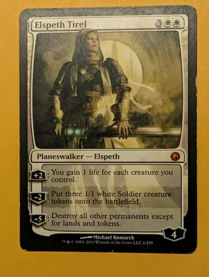 Elspeth Tirel Scars of Mirrodin Magic the Gathering Card LP - Image 1 of 2