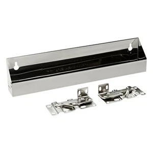 Rev-A-Shelf Stainless Steel Tip-Out Tray with Hinges, 22" Inch, 6581 RV6581-22SS - Picture 1 of 2