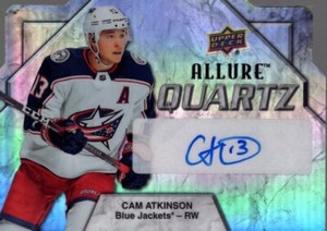 2019-20 Upper Deck Allure Quartz Auto #AQCA Cam Atkinson B - NM-MT