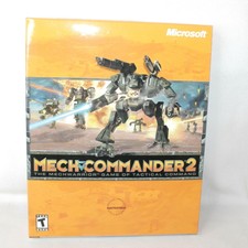 Mech Commander 2 PC Big Box Game Mechwarrior Battletech ** Empty Box Only