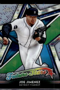 2018 Topps Chrome #FS-14 Joe Jimenez Future Stars - Picture 1 of 2
