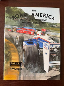 The Road America - 1982 Official Program -PPG/CART Weekend - IndyCar Series - Picture 1 of 2