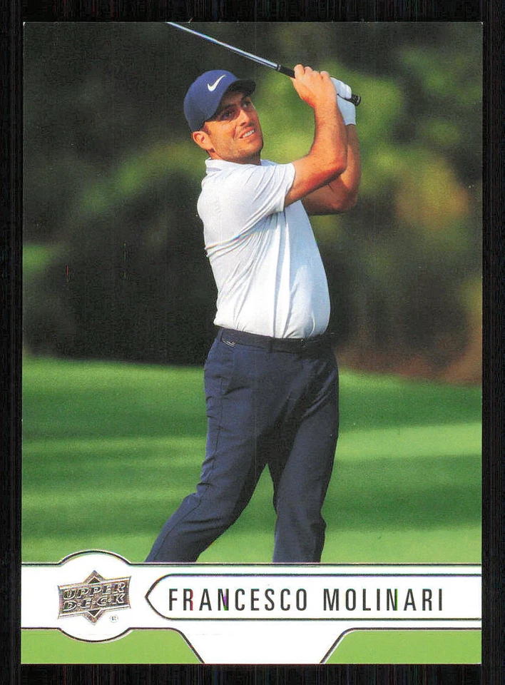 2021 SP Authentic Upper Deck #UD5 Francesco Molinari - Image 1 of 2