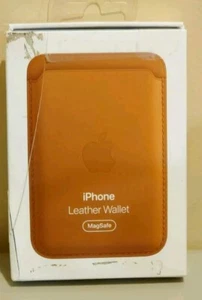 Cartera de cuero Apple iPhone con MagSafe - marrón montura y cable de carga de 3 pies - Imagen 1 de 4