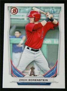 2014 Bowman Prospects #BP10 Zach Borenstein - NM-MT