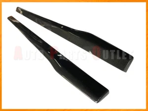 Falda lateral estilo V fibra de carbono labial para BMW 2014-2018 F06 M6 Gran cupé solamente - Imagen 1 de 2