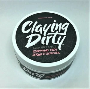Perfectly Posh ~ Claying Dirty ~ Kaolin and Bentonite Clarifying Body Scrub - Picture 1 of 2