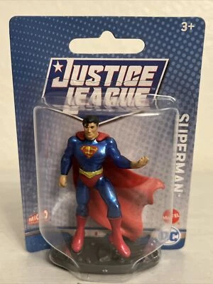 "FIGURA DE ACCIÓN DE JUGUETE SUPERMAN LIGA DE LA JUSTICIA DC COMICS 3"" (TOTALMENTE NUEVA)"  Foto 1 de 4