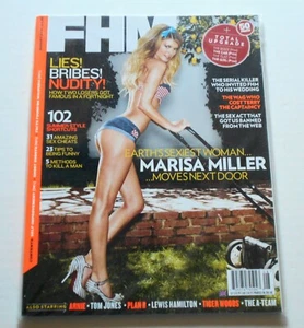 Marisa Miller FHM UK Magazine August 2010 Sealed - Picture 1 of 5