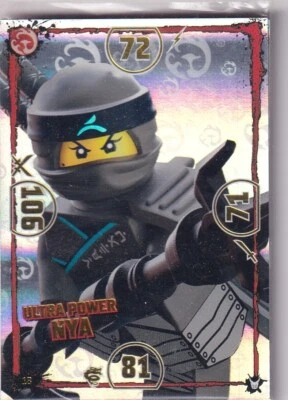 Lego Ninjago Series 3 TCG Trading Cards Card No. 18 Ultra Power Nya - Image 1 of 2