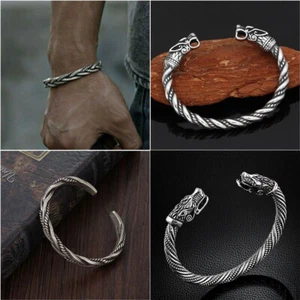 Silver Plated Fashion Bracelet Bangle Charm Men Women Anniversary Gift Jewelry - Picture 1 of 16