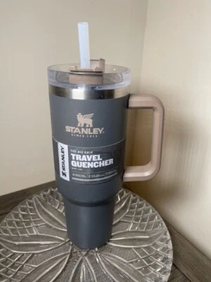 Stanley Adventure Quencher Travel Tumbler 40 oz Coal - NEW - Image 1 of 4