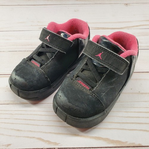 Nike Air Jordan taglia 7C nere iper rosa bambino 453639 003