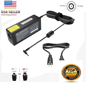 65W 19.5V 3.33A AC Adapter Charger for HP Pavilion 15 17 POWER SUPPLY+ Cord - Picture 1 of 5
