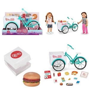 My Life As Food Delivery Tricycle Play Set for 18 inch Dolls - Mint - Picture 1 of 7