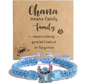 Bracelet Macramé Stitch Porte Bonheur, Réglable, Neuf - Imagen 1 de 1