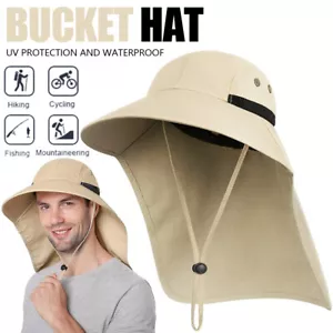 Anglerhut Sonnenhut Mit Nackenschutz Fischerhut Herren Sommerhut Fisherman Hut - Bild 1 von 13