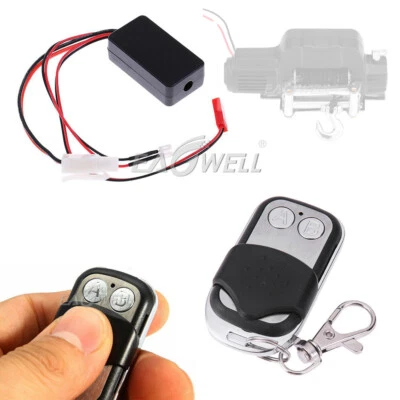 Wireless Winch Remote Controller Receiver for RC Crawler 1/10 SCX10 TRX4 RC4WD - Image 1 of 4